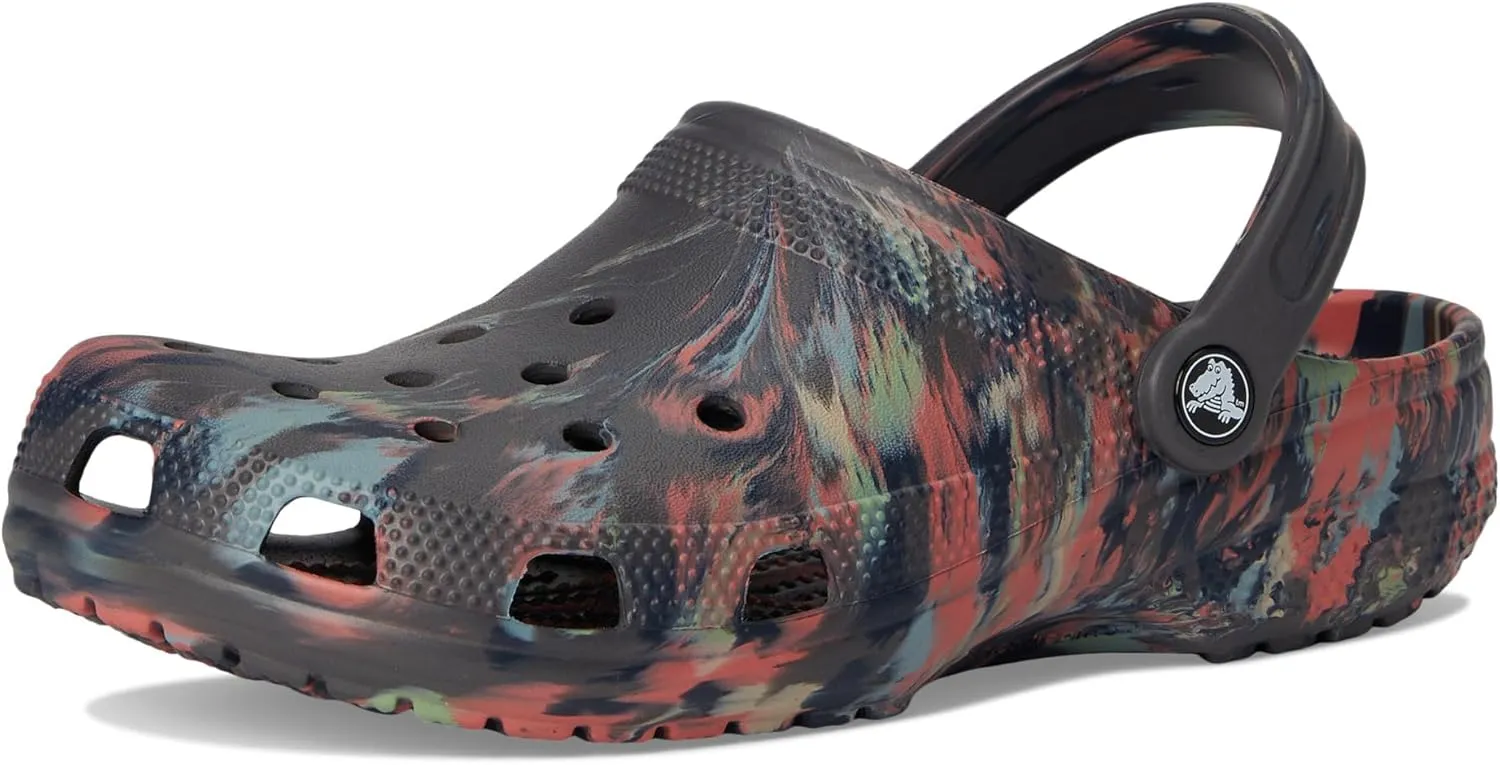 Crocs Unisex Classic Marbled Tie-Dye Clog