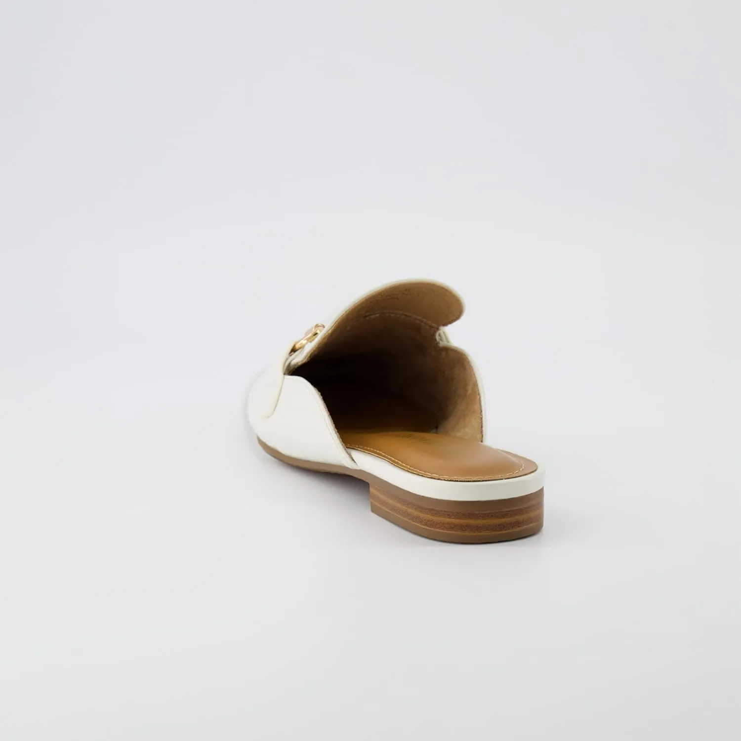CUSHIONAIRE Women's Yates Buckle Slip On Mule  Memory Foam, Wide Widths Available