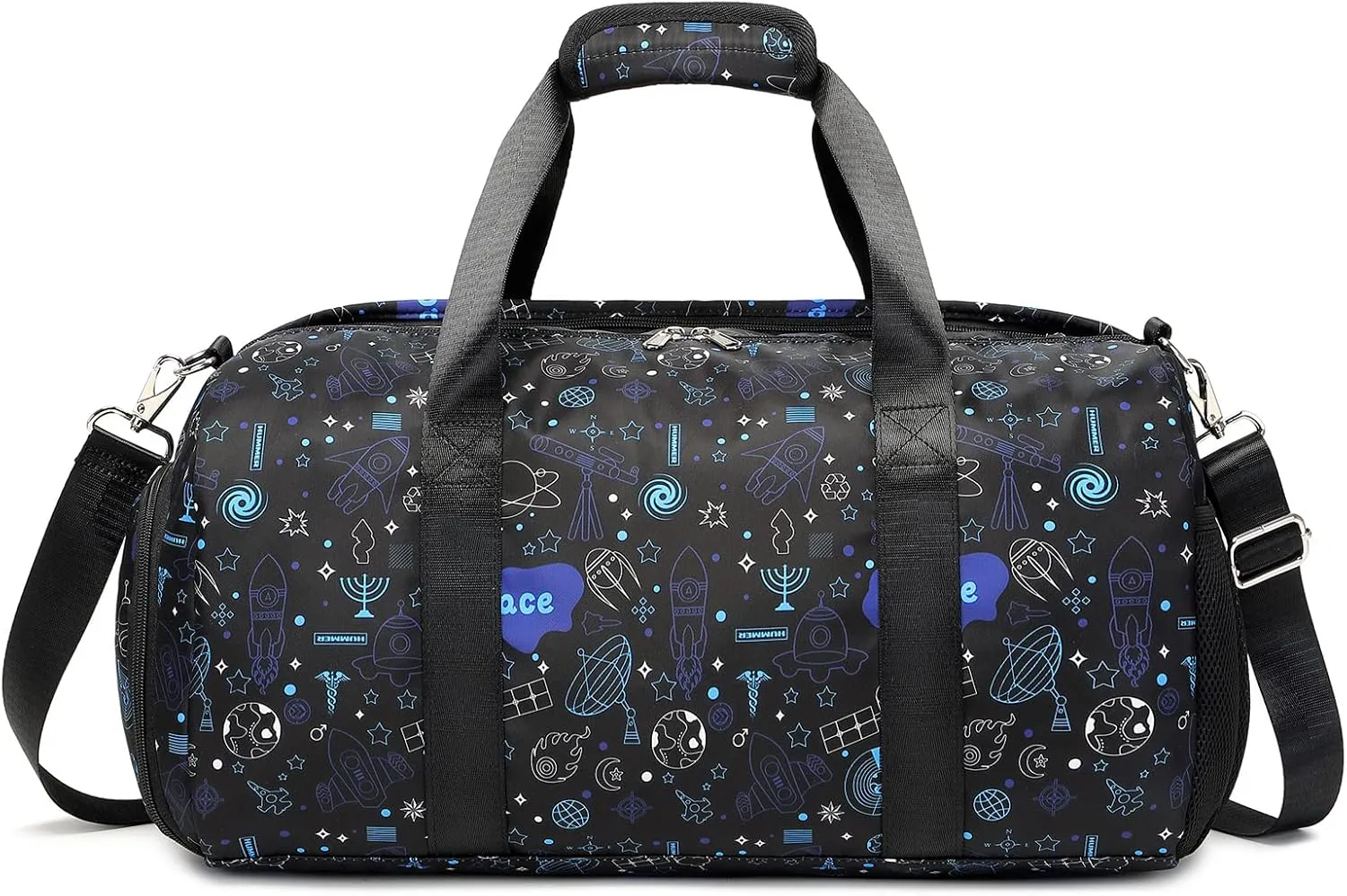 Dance Bags for Teens - Duffle Overnight Sports Gymnastics Gym Weekender Travel Carry On Bag with Shoe Compartment for Teen Boys