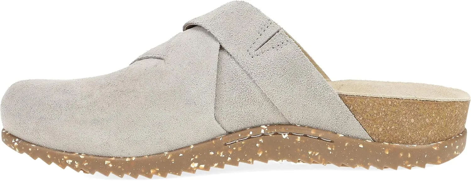 Dansko Daniella Slip-On Interwoven Suede Mule Clog for Women - Vibram ECOSTEP EVO Rubber Outsole for Long-Lasting Wear