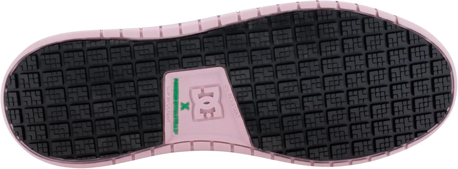 DC Women's Gaveler Work Powered by MaxTrax Composite Toe Slip Resistant Shoe