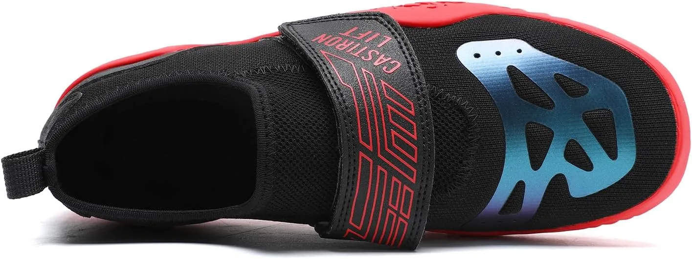 Deadlift Shoes,Weightlifting Squat Shoes,Weight Lifting Shoes for Heavy Lifting Weight Training,Fitness Cross-Trainer Barefoot & Minimalist Sneakers Gym Training Shoes for Men Women