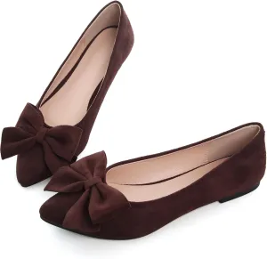 Dear Time Women's Ballet Flats Dress Ballet Shoes Slip on for Office Work Comfortable Shoes