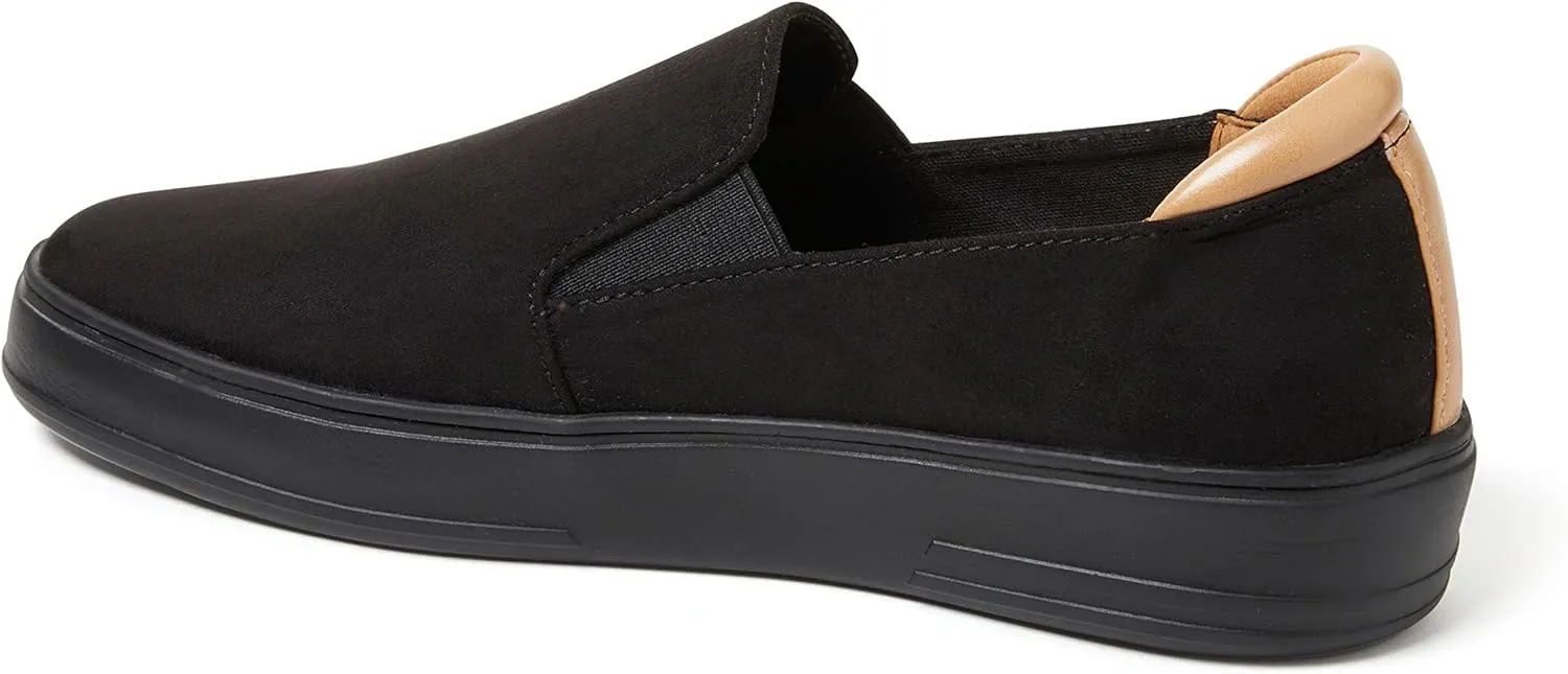 Dearfoams Women's Slip-On Lightweight Comfortable Sophie Loafers with Arch Support
