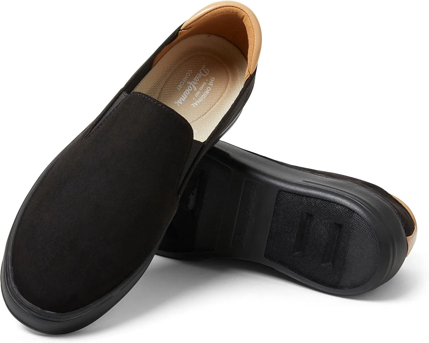 Dearfoams Women's Slip-On Lightweight Comfortable Sophie Loafers with Arch Support