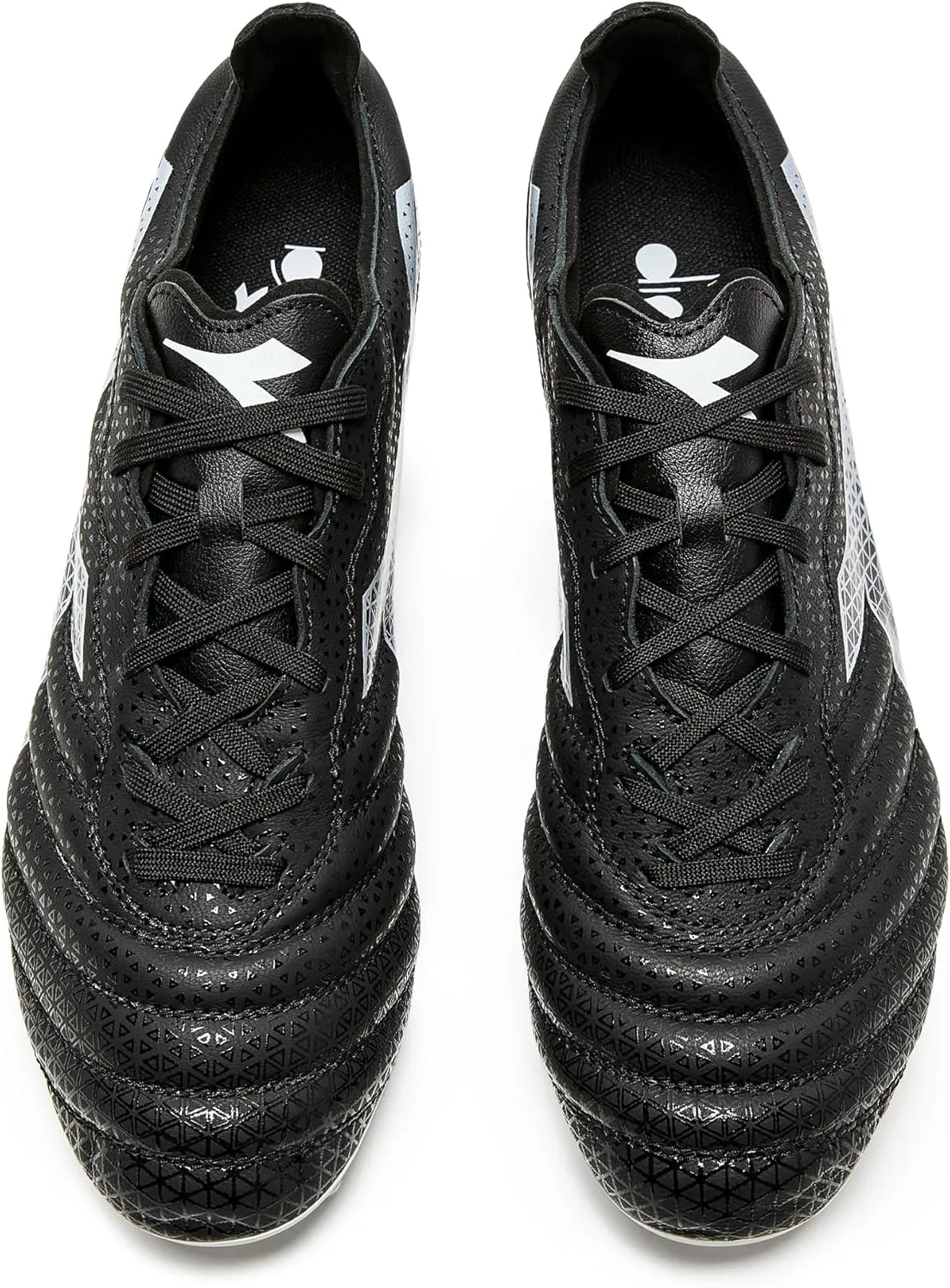 Diadora Brasil Elite 2 LT LP12 Firm Ground Soccer Shoe - Ultra-Soft, Water-Resistant Full-Grain Calfskin Upper, Non-Stretch Fabric Lining, Non-Slip PU Heel Lining, Insole with Flex Points