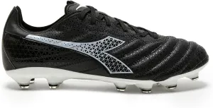 Diadora Brasil Elite 2 LT LP12 Firm Ground Soccer Shoe - Ultra-Soft, Water-Resistant Full-Grain Calfskin Upper, Non-Stretch Fabric Lining, Non-Slip PU Heel Lining, Insole with Flex Points
