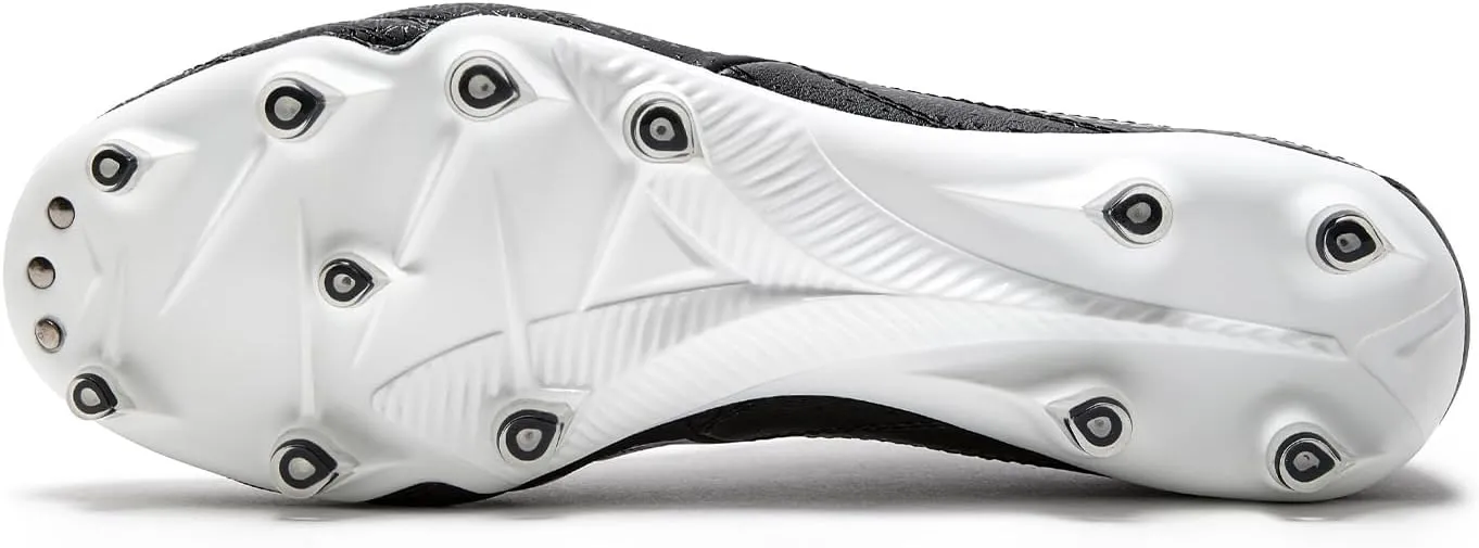 Diadora Brasil Elite 2 LT LP12 Firm Ground Soccer Shoe - Ultra-Soft, Water-Resistant Full-Grain Calfskin Upper, Non-Stretch Fabric Lining, Non-Slip PU Heel Lining, Insole with Flex Points