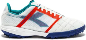 Diadora Brasil Elite Turf Soccer Shoe - Water-Resistant Suprellsoft, Non-Slip PU Heel Lining, Flex Points on Insole, Fine Craftsmanship