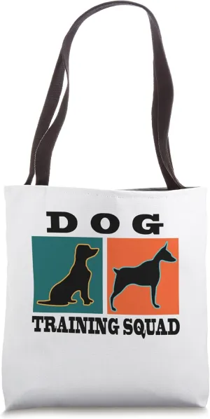 Dog Training Squad Pet Obedience Dog Training School Tote Bag