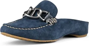 Donald Pliner Women's Barney Distressed Metallic Mule