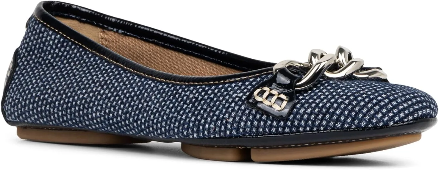 Donald Pliner Women's Raya Ballet, Luxury, Slip-On Shoes, Women’s Flats, Comfortable & Stylish, Casual, Work, Ballet Flats