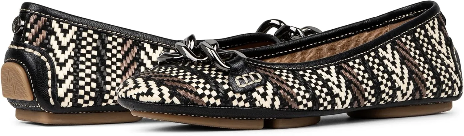 Donald Pliner Women's Raya Ballet, Luxury, Slip-On Shoes, Women’s Flats, Comfortable & Stylish, Casual, Work, Ballet Flats