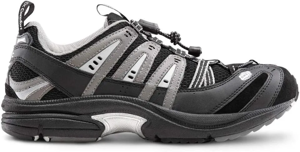 Dr. Comfort Performance Mens Athletic Shoes w/Gel Inserts-Therapeutic Walking Shoes for Mens-Dibetic Running Shoes