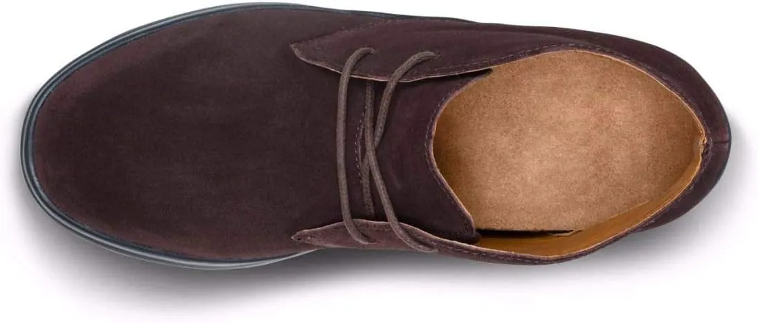 Dr. Comfort Women's Cara Casual Suede Leather Bootie Chukka Boot Brown