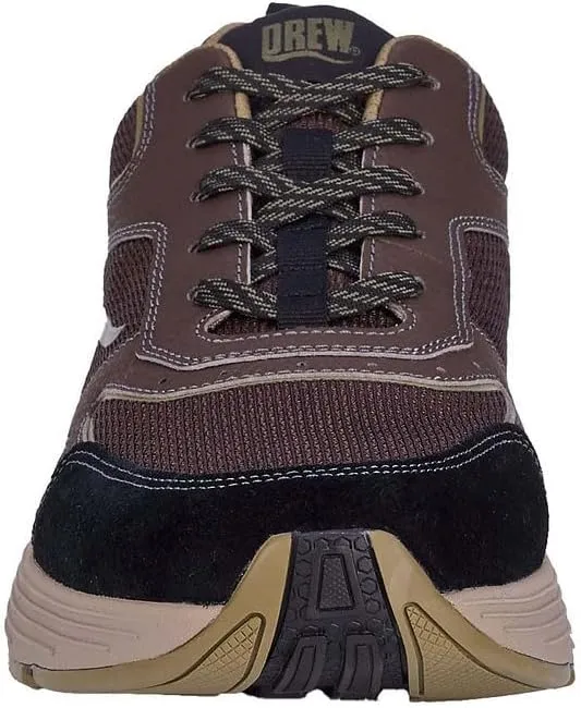 Drew Men's Marvel Lace Up Athletic Shoe with Slip Resistant Sole, 8 X-Wide