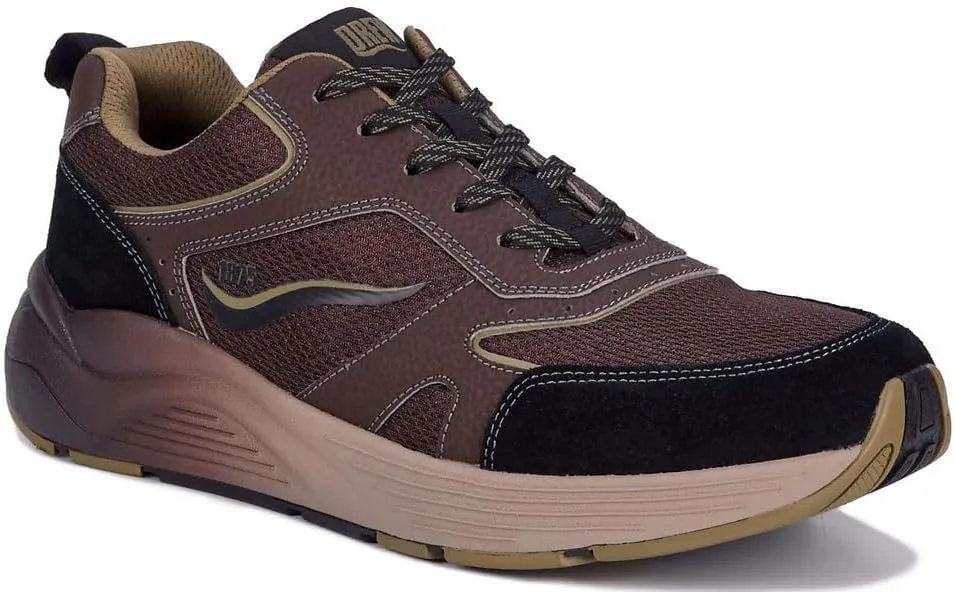 Drew Men's Marvel Lace Up Athletic Shoe with Slip Resistant Sole, 8 X-Wide