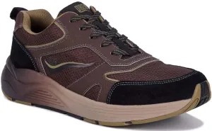 Drew Men's Marvel Lace Up Athletic Shoe with Slip Resistant Sole, 8 X-Wide