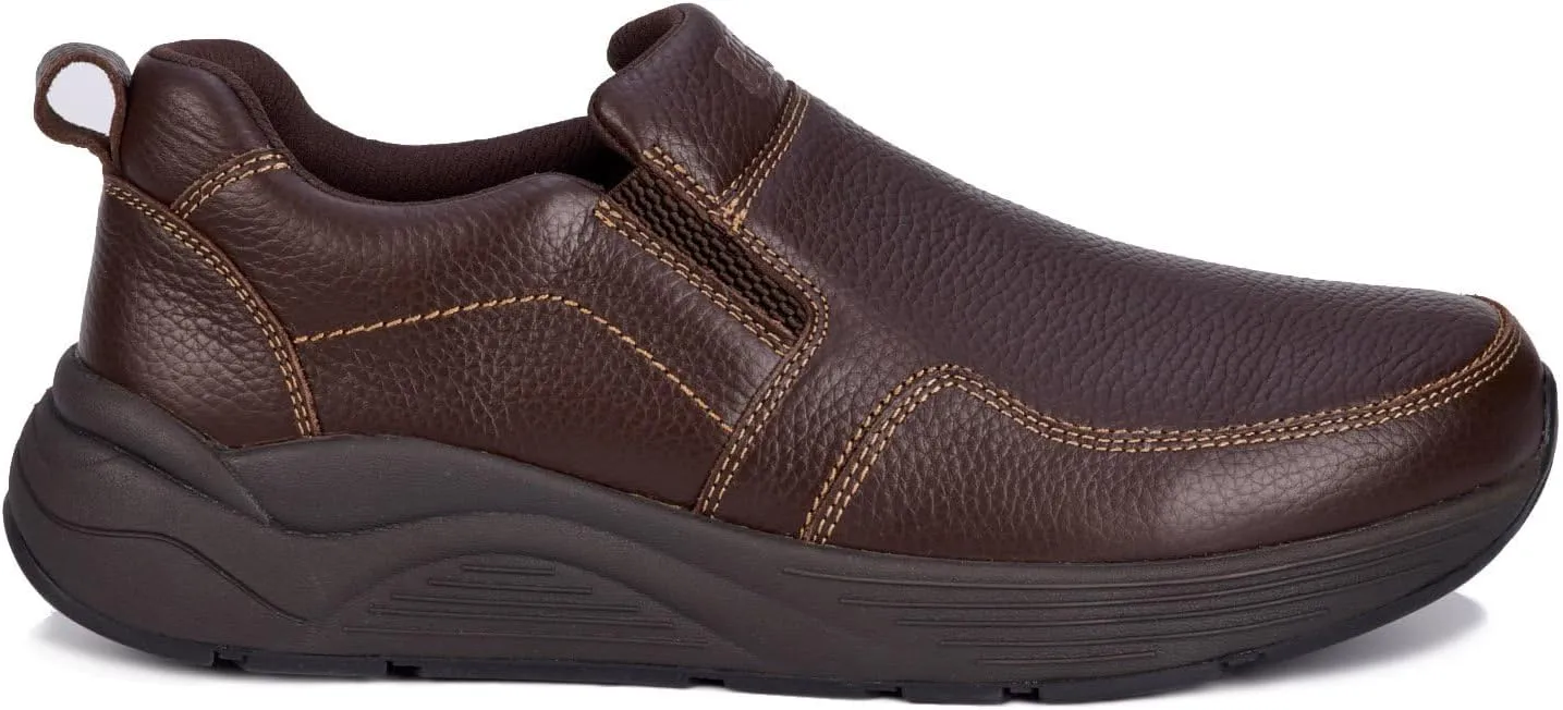 Drew Men's Match Slip On Casual Shoe with Slip Resistant Sole