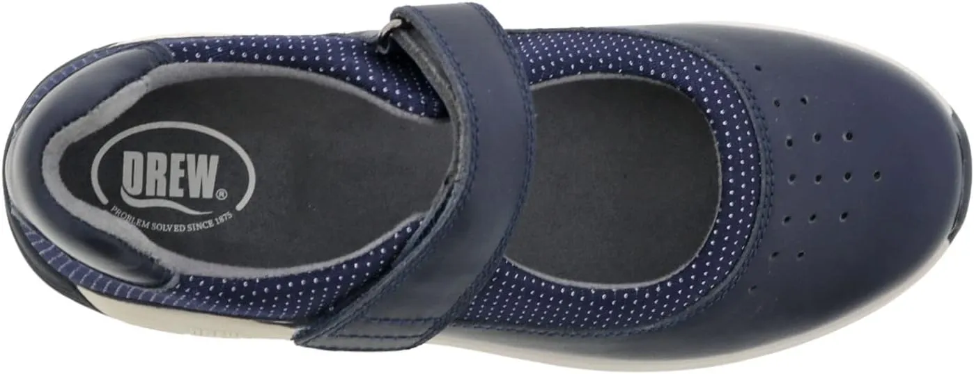 Drew Trust Womens Adjustable Mary Jane Orthopedic Comfort Shoe