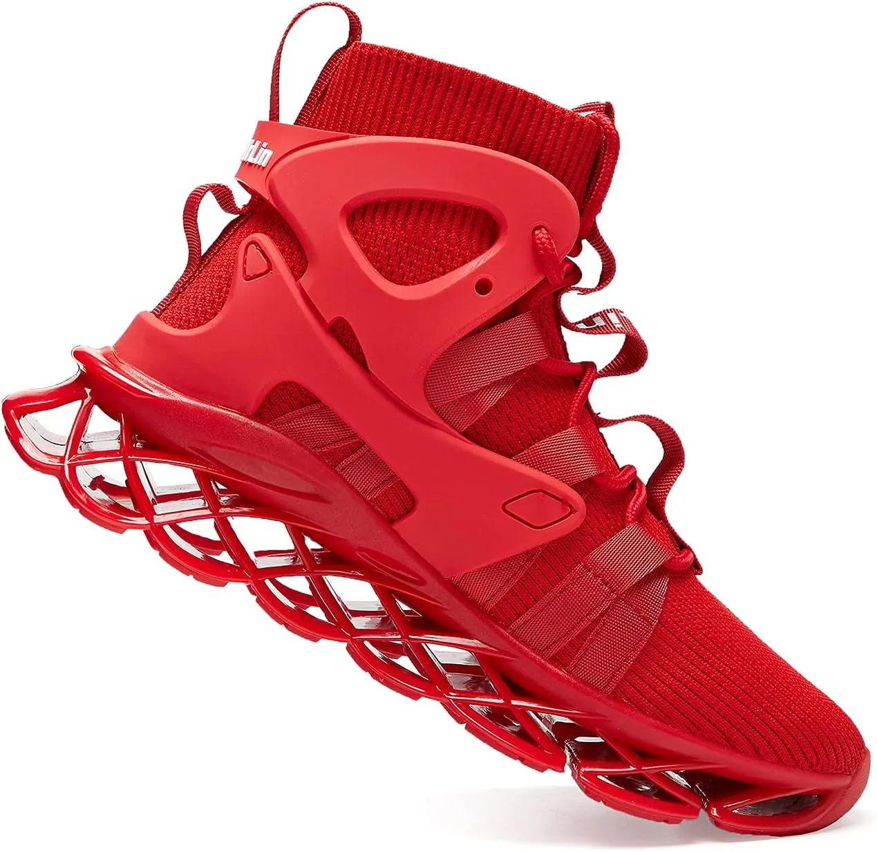 DUDHUH Women's Fashion Sneakers Running Shoes Womens Non Slip Comfortable Blade Type Athletic Walking Shoes for Women
