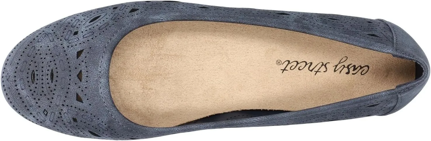 Easy Street Women's Jackie Ballet Flat