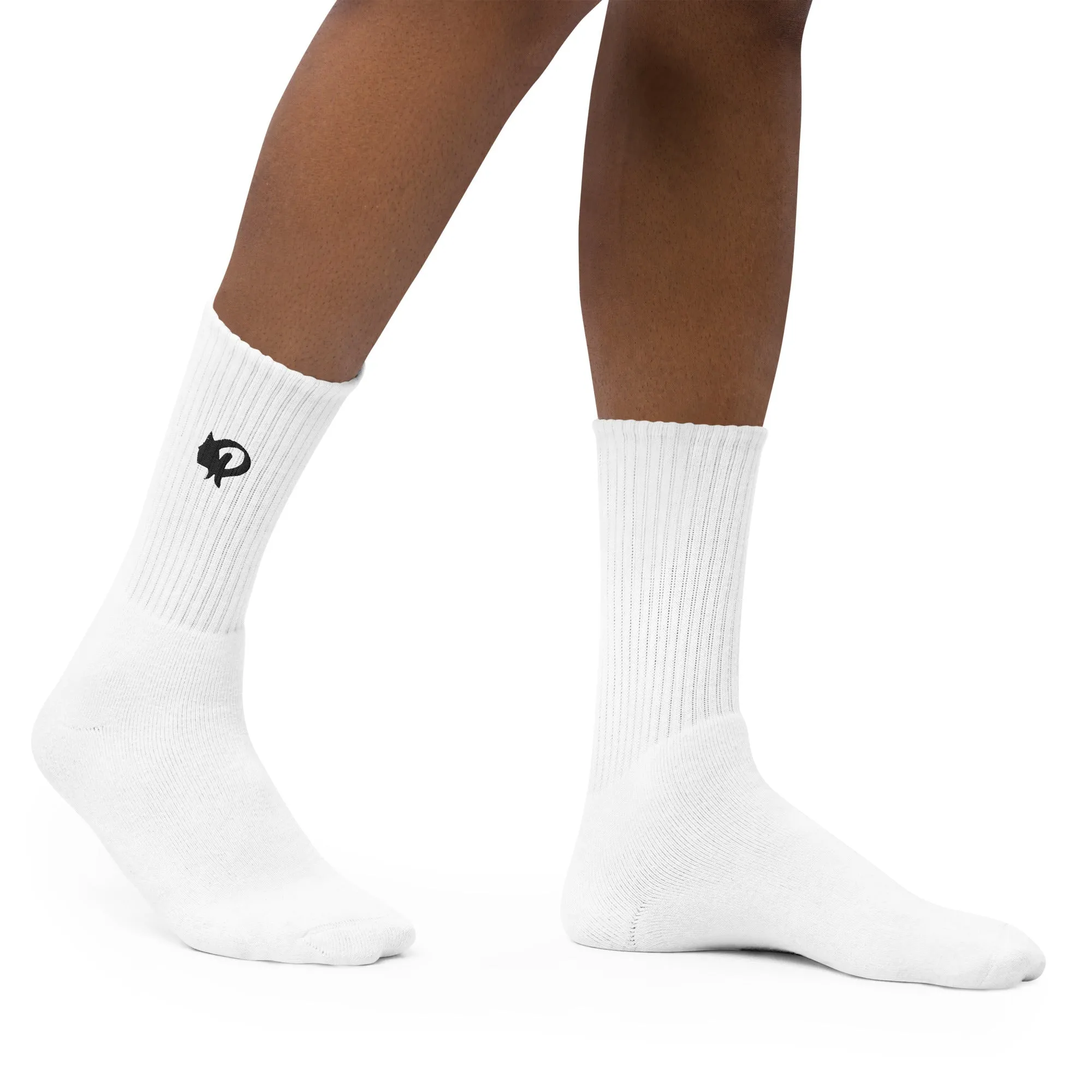 Embroidered Logo socks