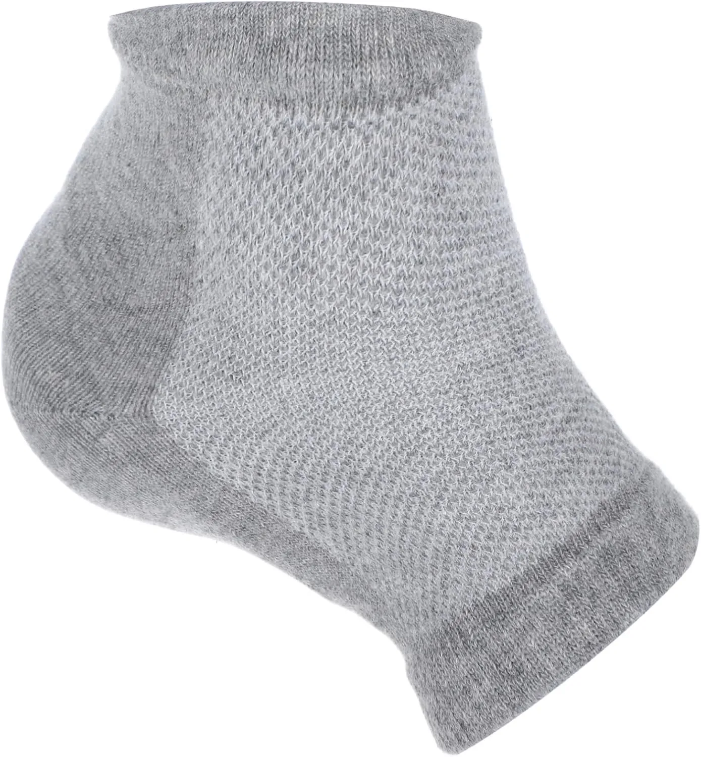 Enhanced Comfort Heightening Socks Non-Removable Heel Lifts for Women's Men's Footwear