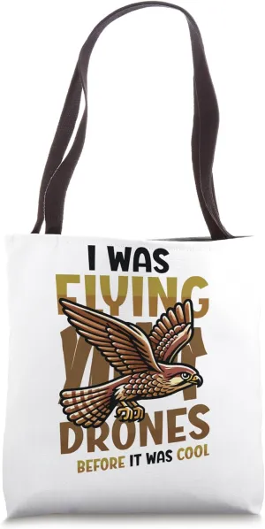 Falcon Trainer Hawk Falconry Tote Bag