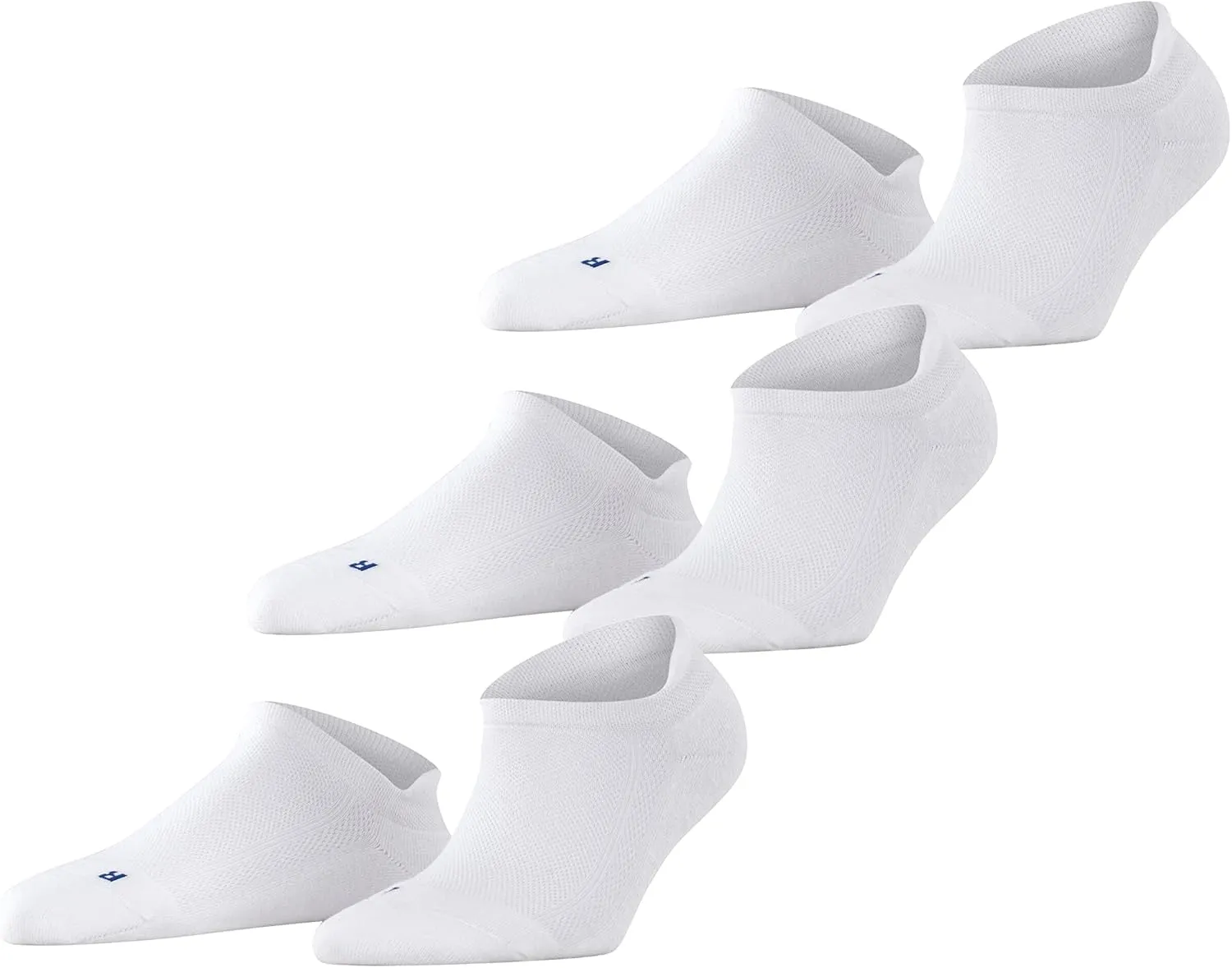 FALKE Unisex Cool Kick 3-Pack Sneaker Socks, Breathable, Cooling, 3 Pairs