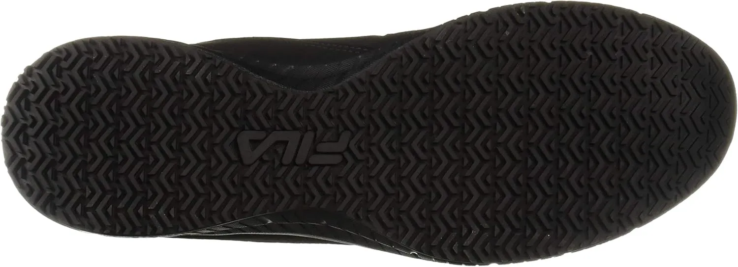 Fila Men's Memory Layers Slip Resistant Work Shoe Food Service