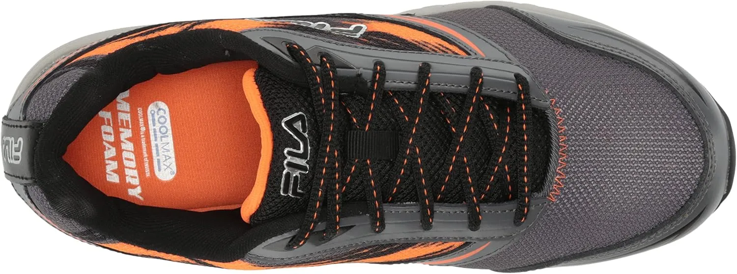 Fila Men’s Memory Meiera 2 Slip Resistant and Composite Toe Work Shoe