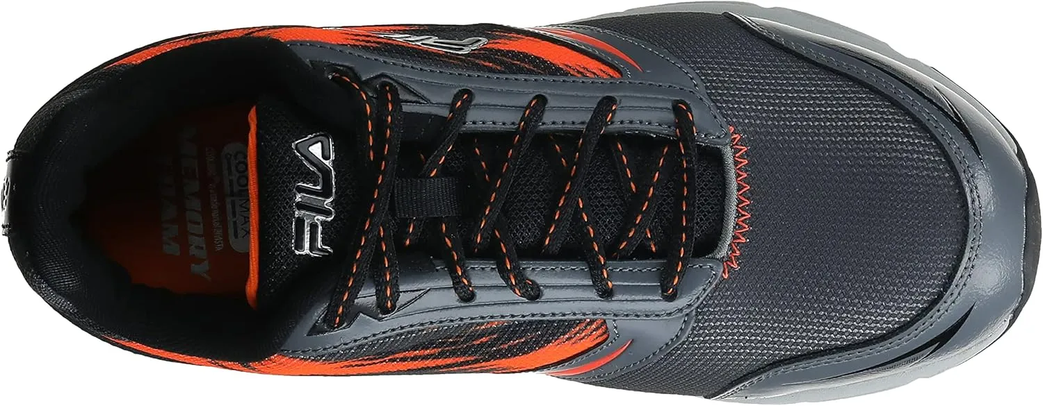 Fila Men’s Memory Meiera 2 Slip Resistant and Composite Toe Work Shoe
