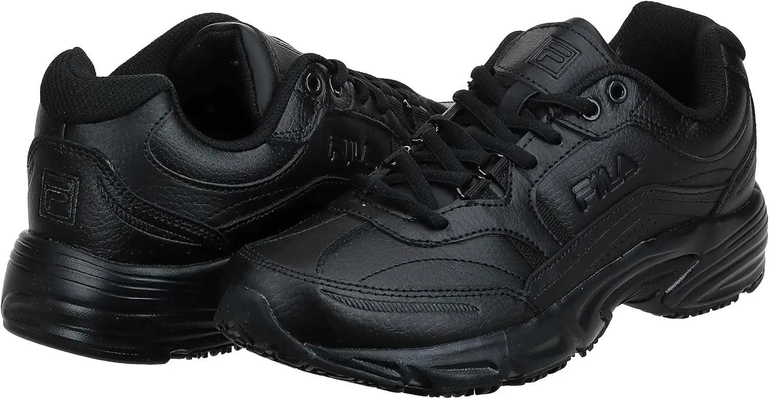 Fila Men's, Memory Workshift Slip Resistant Composite Toe Shoe - Wide Width
