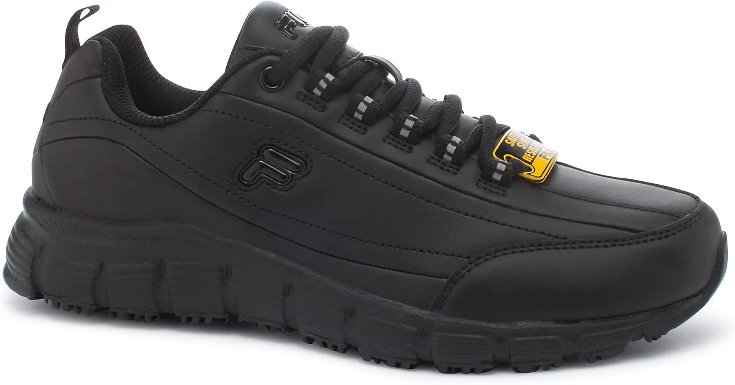 Fila Women's Memory Radiance Slip Resistant Work Shoe Snow