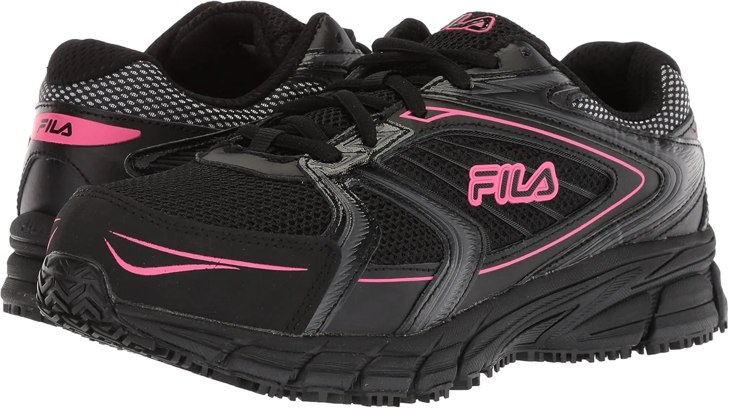Fila Women's Memory Reckoning 8 Slip Resistant Steel Toe Running Shoe Sr St