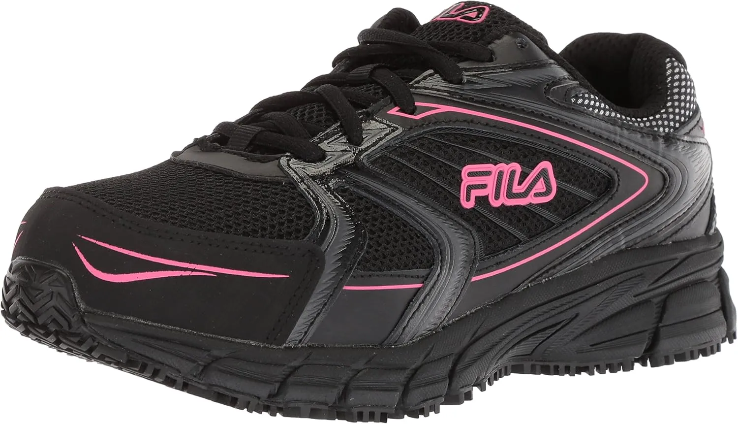 Fila Women's Memory Reckoning 8 Slip Resistant Steel Toe Running Shoe Sr St