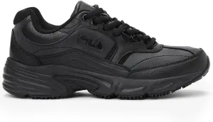 Fila Womens Memory Workshift Slip Resistant Shoe