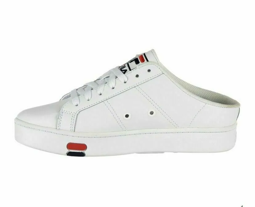 Fila Women's Redmond Casual Slip-On Mule Shoes - White, NIB SIZE 9