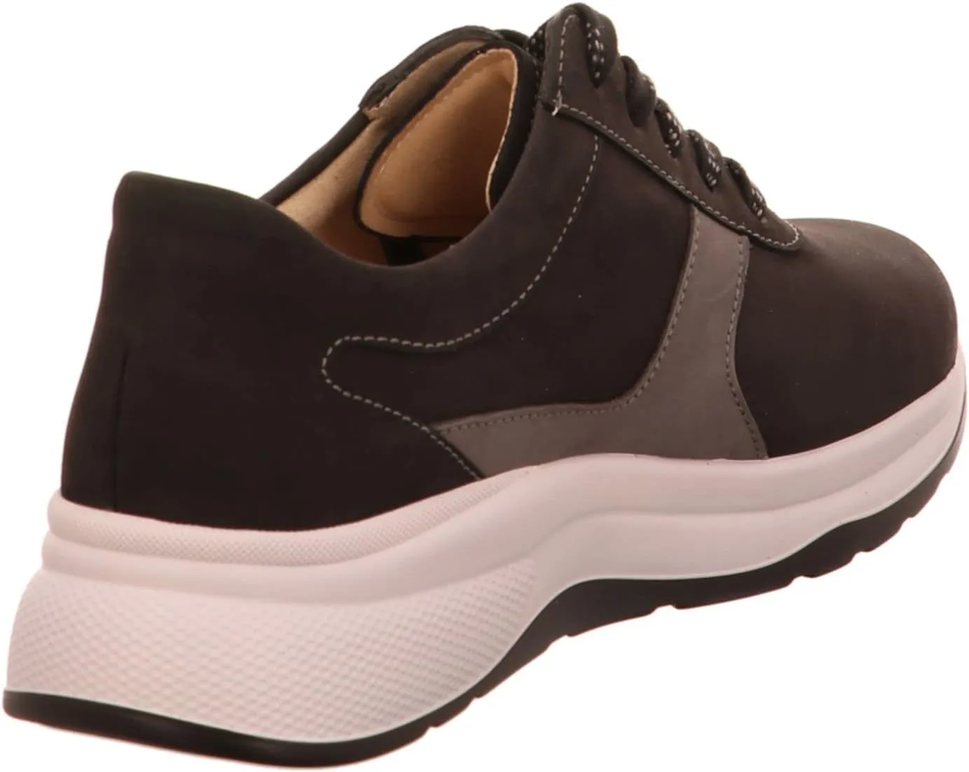 Finn Comfort Prophylaxe Unisex Low Shoe, Buggy/Patagonia, Black/Street, Interchangeable Footbed, 97312-901757