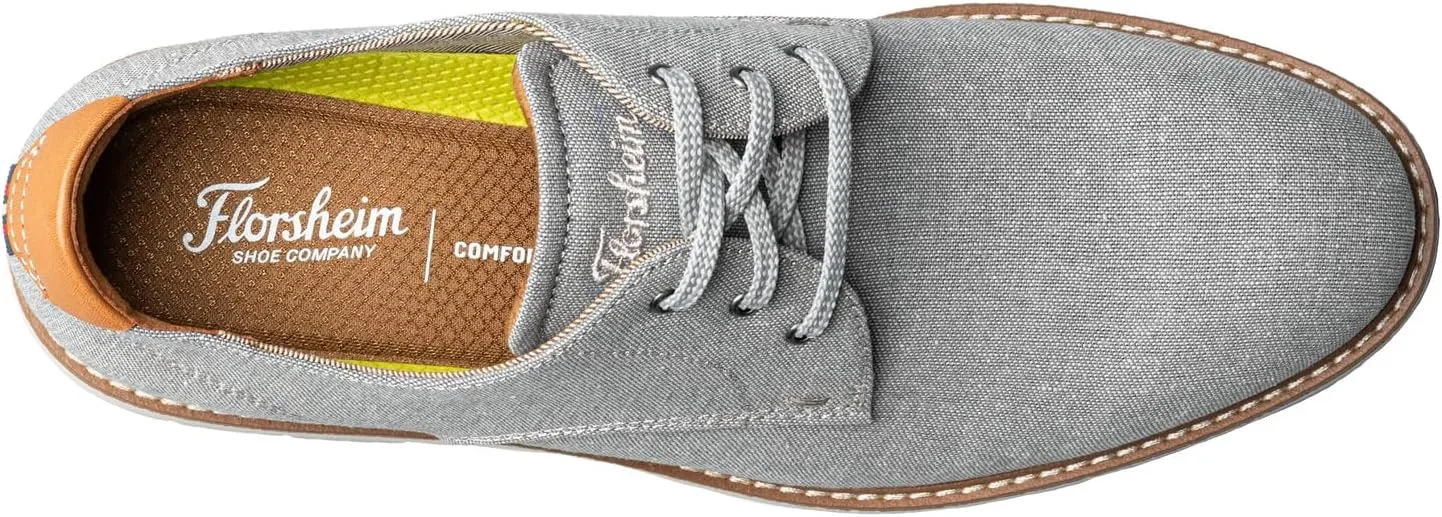 Florsheim Men's, Vibe Canvas Plain Toe Oxford