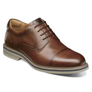 Florsheim Norwalk Plain Toe Brown Crazy Horse Oxford (Men's)