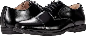 Florsheim® Rolan Cap Toe Oxford Little Boy Dress Shoes – Leather Upper and Lining – Memory Foam Footbed
