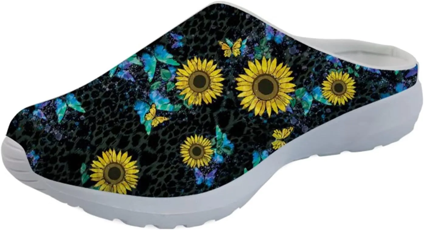 Forchrinse South Indian African Slip on Walking Mule for Men Women Slipper Garden Clog Nursing Shoes Breathable