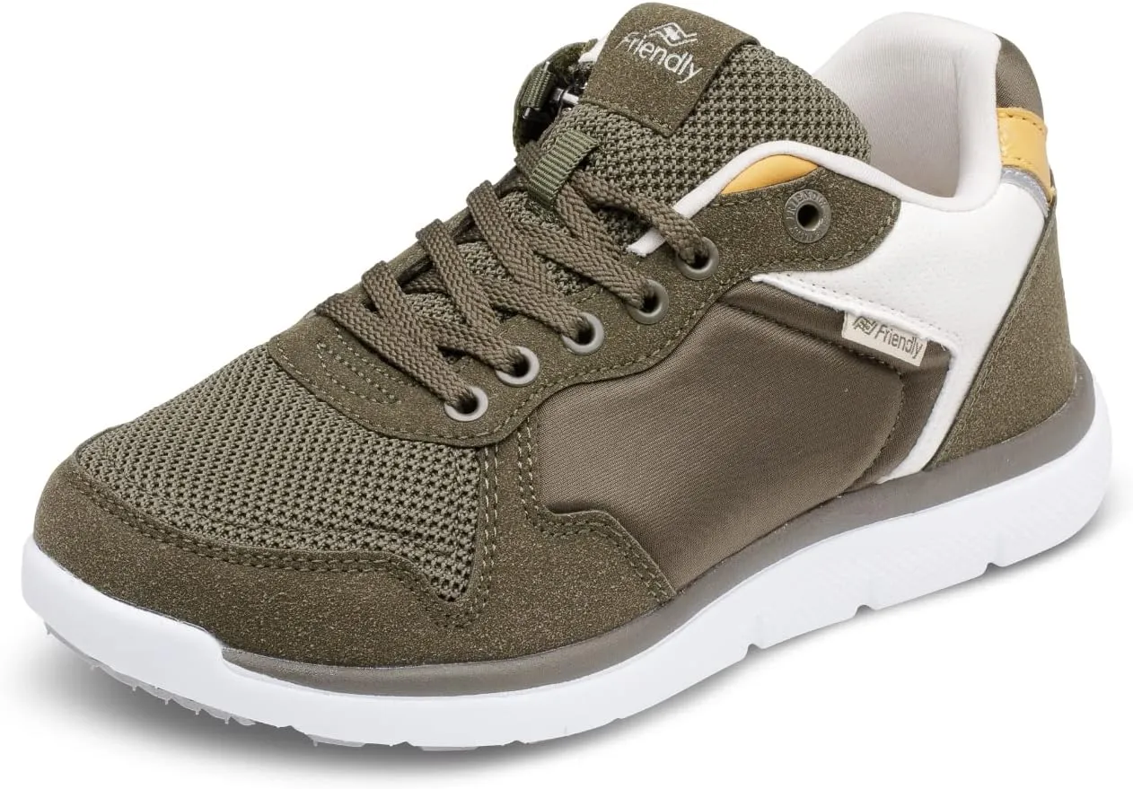Friendly Shoes Excursion Women's Shoe - Best AFO/SMO Compatible Orthotics Footwear - Stylish Comfort and Support