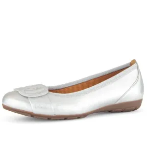Gabor Rosta Ballett Pumps 64.163-SILVER