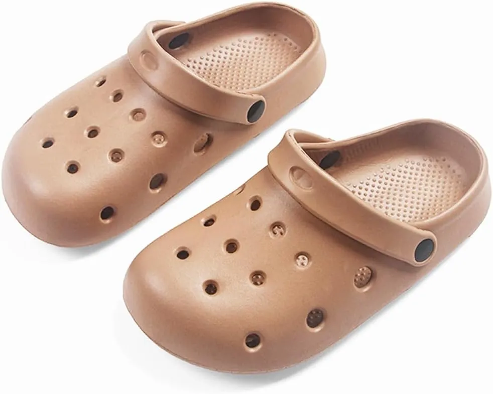 Garden Clogs for Women and Men, Slip Resistant Shoes, Slip On Mules Sandals Classic Slippers Outside Home Casual Wear Non-Slip Air Cushion Thick Bottom Slides