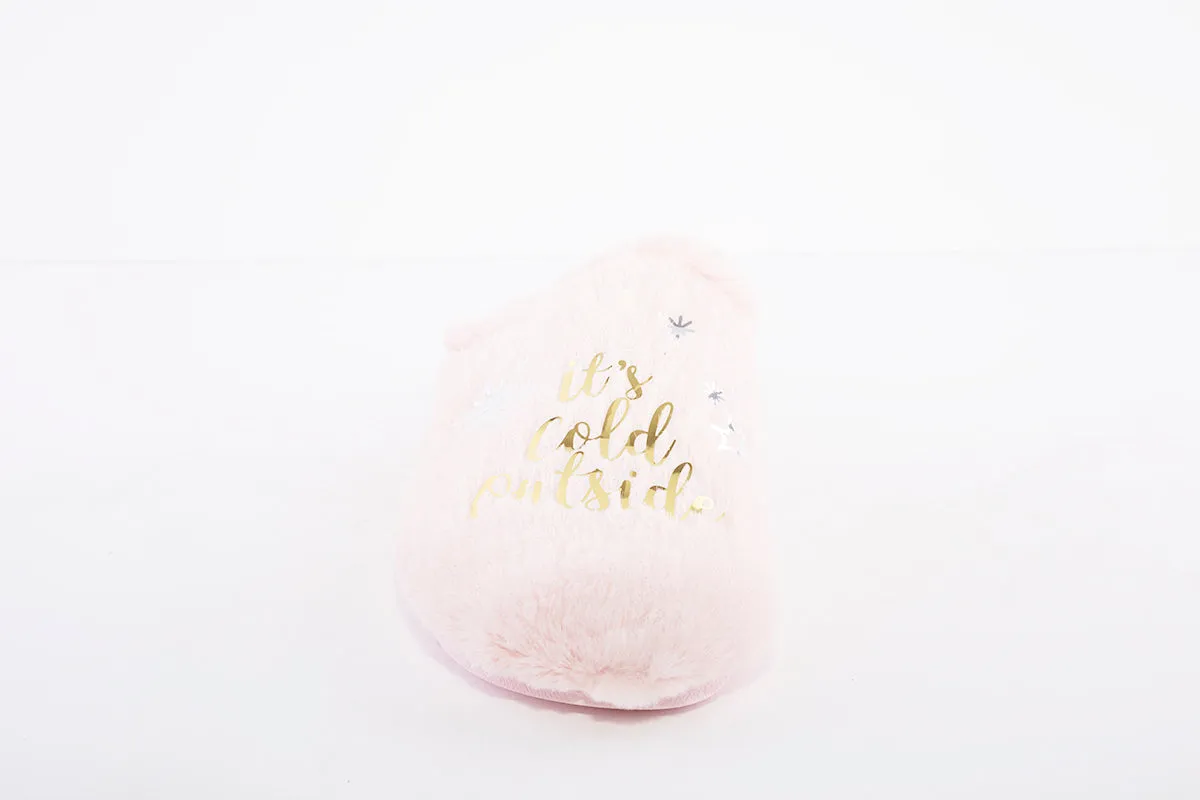 GARZON - 2836.332 "COLD" FLAT MULE SLIPPER - PINK