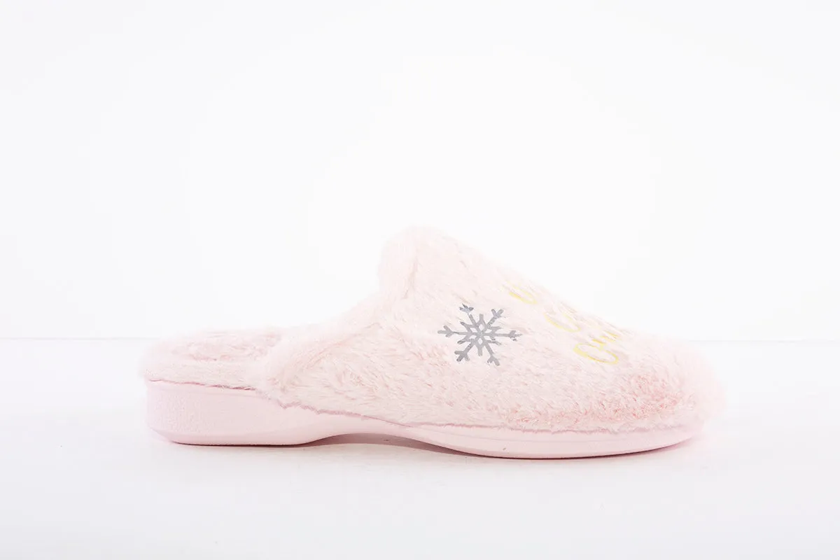 GARZON - 2836.332 "COLD" FLAT MULE SLIPPER - PINK