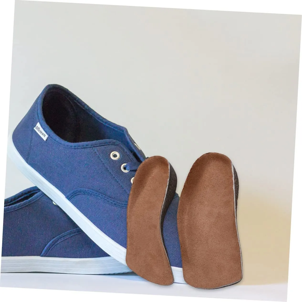 Gatuida Elastic Cork Insole for Day Comfort Memory Foam Shoe Insoles Cork Inner Sole Insert